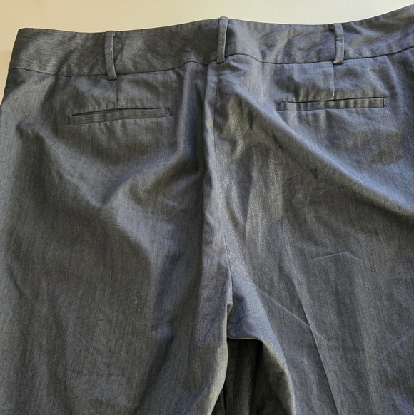 Talbots Pants Womens Sz 16 Gray Signature Dress Straight 38x32 Mid Rise - Picture 10 of 10